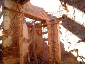 Travaux de restauration d'urgence de la synagogue d'Aguerd Tamanart