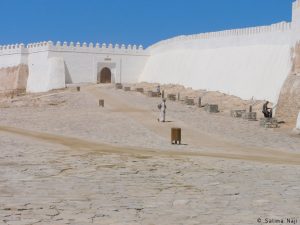 Entrée principale du kasbah d'Agadir Oufella, Juillet 2022