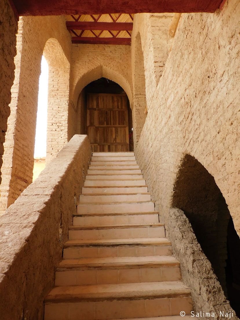 Ancien souk de Tablaba à Taghjijt après les travaux d restauration, Août 2022.