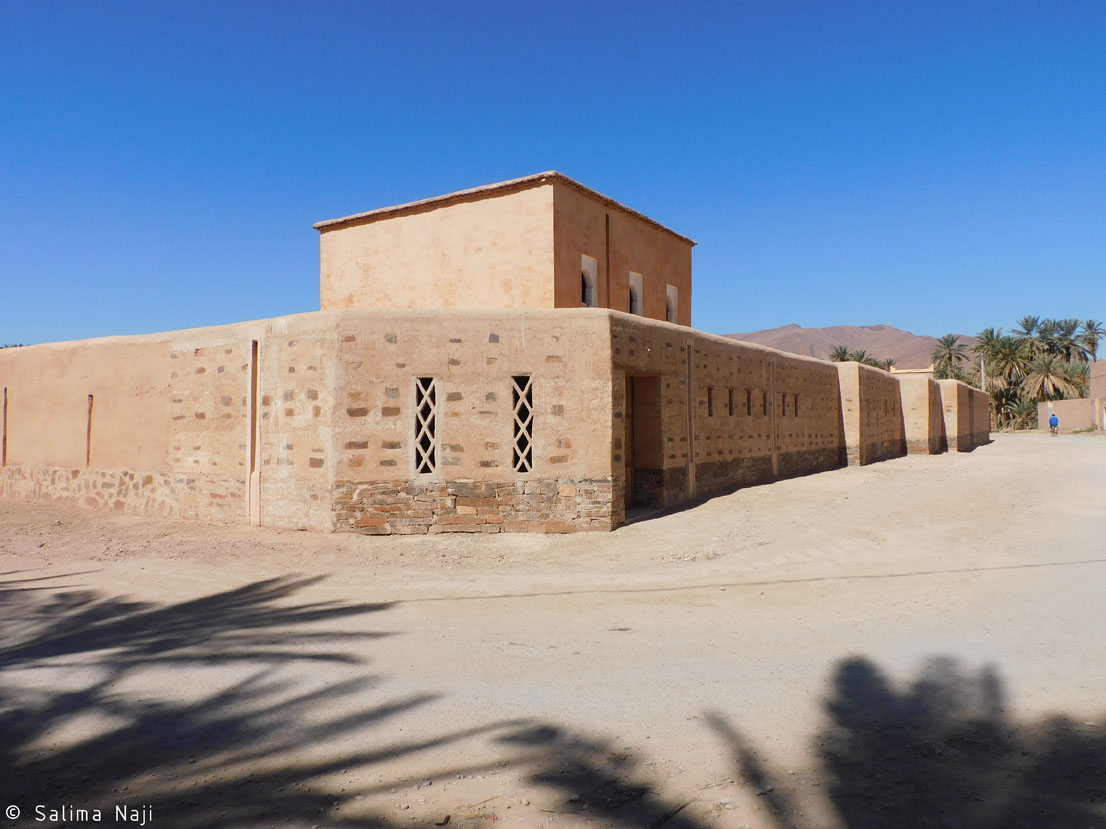 Ancien souk de Tablaba à Taghjijt après les travaux de restauration, le 13 Octobre 2022.